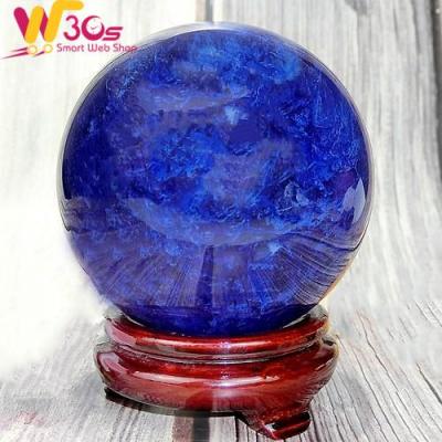 Quả Cầu Phong Thủy Hải Dương Xanh - Hợp Mệnh Thủy , Mộc - Gia Tăng Tài Lộc - Thăng Quan Tiến Chức